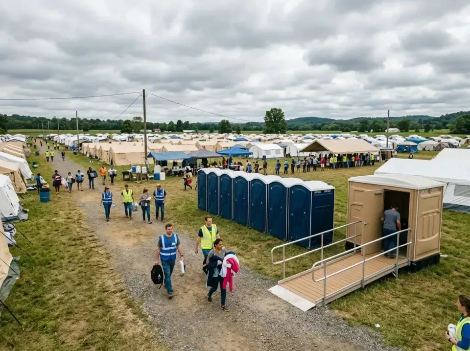 disaster-relief-camp-restrooms-010 — frequently asked questions, Dumpster & Portable Bathrooms Rental in Muscatine, IA